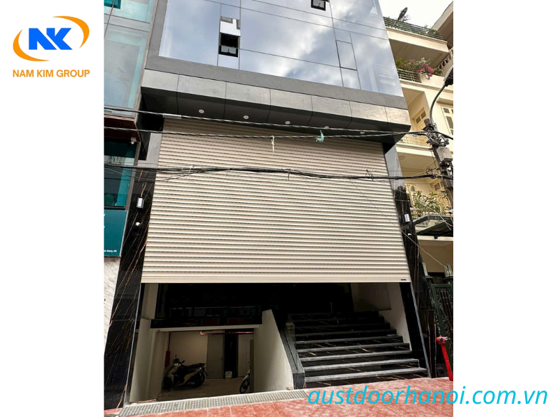 Lắp đặt cửa cuốn B100s tại Nghĩa Đô, Cầu Giấy, Hà Nội