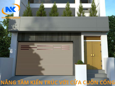 Nâng tầm thẩm mỹ kiến trúc với cửa cuốn cổng phù hợp
