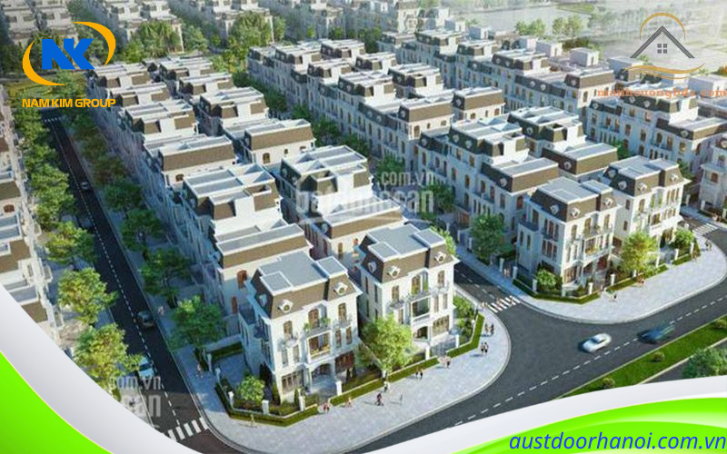 Lắp đặt cửa cuốn dự án KĐT Sơn Nam tỉnh Hưng Yên