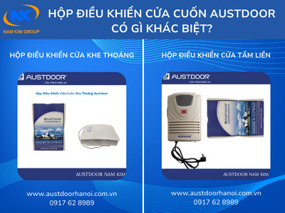 Hộp điều khiển cửa cuốn Austdoor có gì khác biệt?