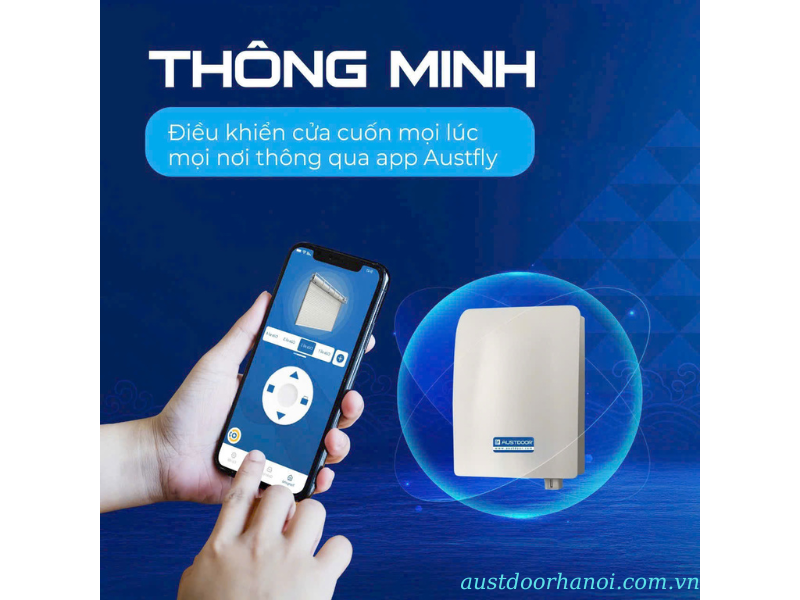 Bộ Hub wifi Austfly cho bộ tời cửa cuốn Austdoor AX